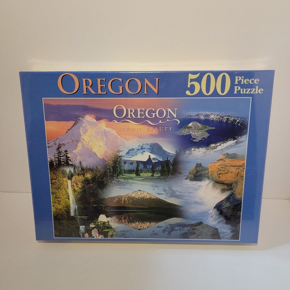Oregon Scenic Beauty Puzzle 500 Pieces 18” X 24” NIB‎ Sealed